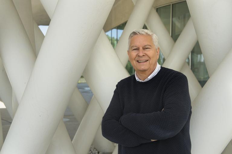 Foto van de nieuwe voorzitter