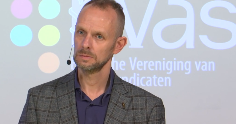 Foto van de nieuwe voorzitter