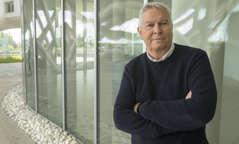 Foto van de nieuwe voorzitter