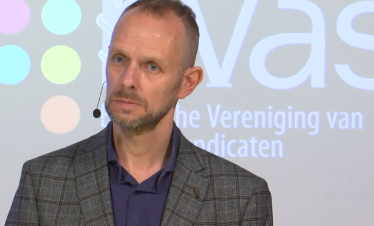 Foto van de nieuwe voorzitter